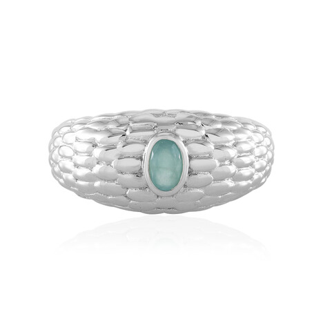 Anello in argento con Grandidierite (SAELOCANA)