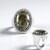 Anello in argento con Apache Gold Stone