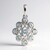 Ciondolo in argento con Ambligonite