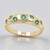 Anello in oro con Smeraldo Zambia AAA (de Melo)