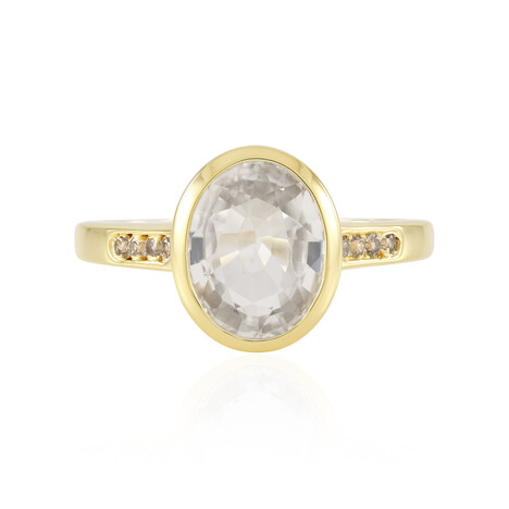Zilveren ring met een zirkoon (Adela Silber)