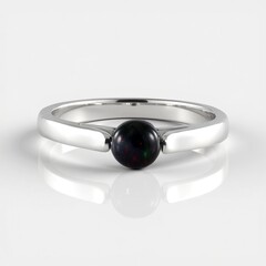 Anello in argento con Opale Mezezo (de Melo Essence)