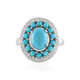 Anello in argento con Turchese Sleeping Beauty