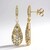 Boucles d'oreilles en or et Diamant fancy SI2 (CIRARI)