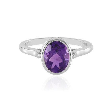 Sibirischer Amethyst-Silberring