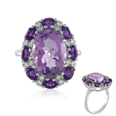 Amethyst-Silberring