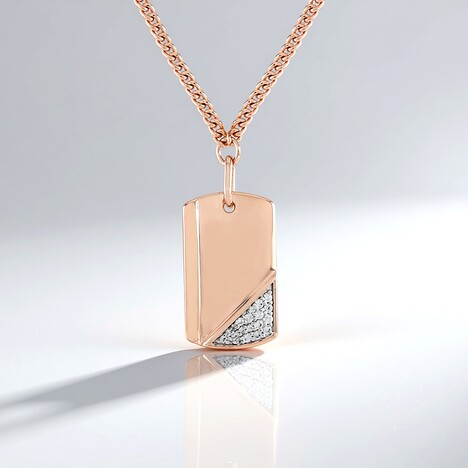 Collana in argento con Zircone (Adela Silber)
