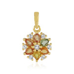 Pendentif en argent et Saphir