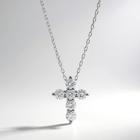 Collana in oro con Diamante SI2 (H) (CIRARI)