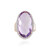 Lavendel-Amethyst-Silberring