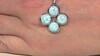 Colgante en plata con Larimar
