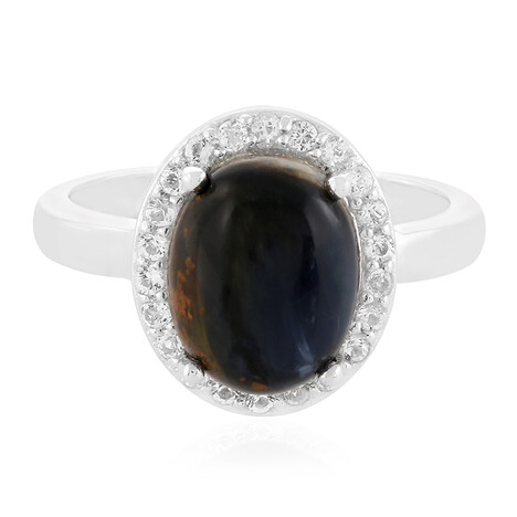 Anello in argento con Pietersite