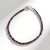 Bracciale in argento con Diamante Porpora (CUSTODANA)