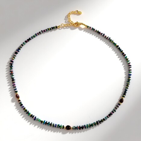Collier en argent et Opale Mezezo