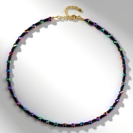 Collana in argento con Ematite Mistica