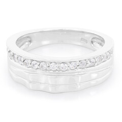 Anello in argento con Zircone