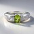 Anello in argento con Peridoto (SAELOCANA)