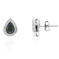 Boucles d'oreilles en argent et Opale Mezezo