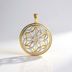 Ciondolo in argento con Zircone (Ornaments by de Melo)
