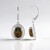 Orecchini in argento con Pietersite Dorata