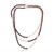 White Freshwater Pearl Silver Necklace (TPC)