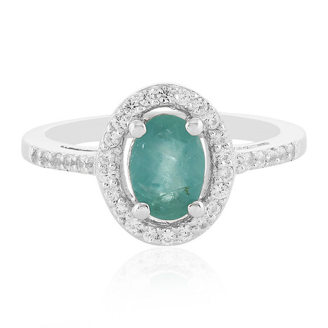 Anello in argento con Grandidierite