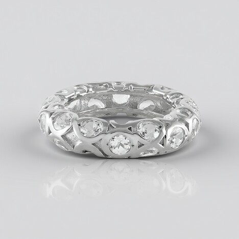 Anello in argento con Danburite (de Melo)