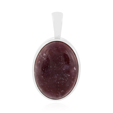 Ciondolo in argento con Lepidolite
