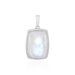 Colgante en plata con Piedra de luna azul
