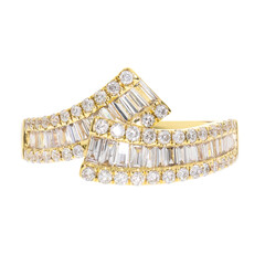 Bague en or et Diamant SI1 (H) (CIRARI)