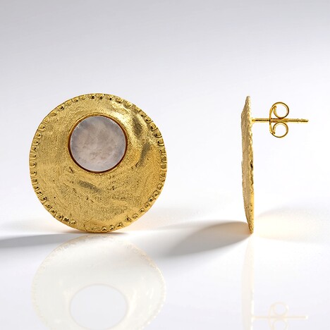 Orecchini in argento con Madreperla (Joias do Paraíso)