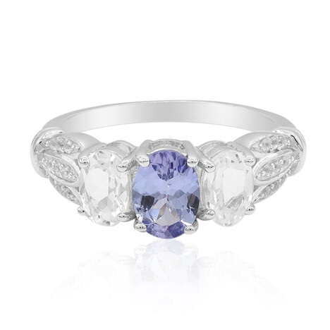 Anello in argento con Tanzanite