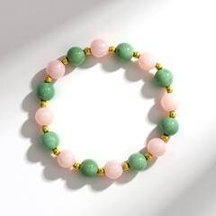 Bracciale con Quarzo Rosa