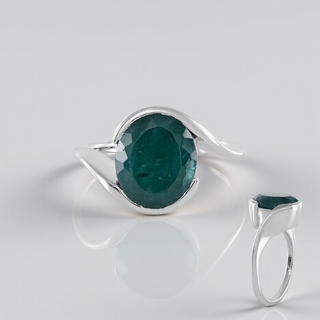 Anello in argento con Grandidierite