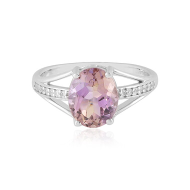 Anello in argento con Ametrina