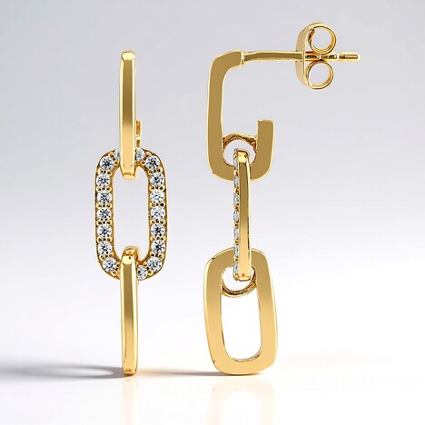 Orecchini in argento con Zircone