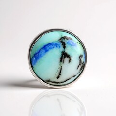 Ciondolo in argento con Azzurrite