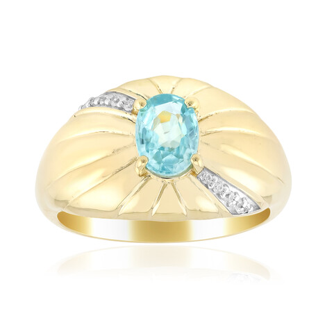 Anillo en oro con Zircón de Ratanak Kirí