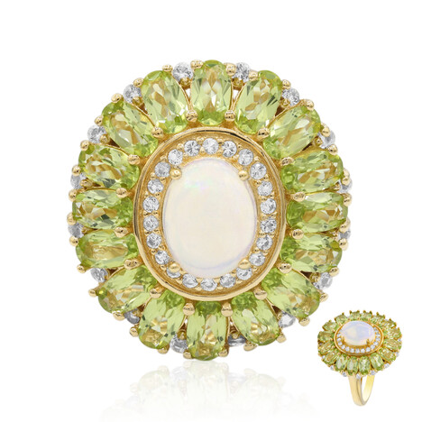 Anello in argento con Opale di Welo