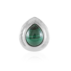 Zilveren hanger met een Malachiet