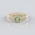 Anello in oro con Grossularia