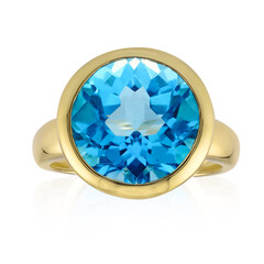 Anello in oro con Topazio Marambaia