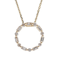 SI1 (H) Diamant-Goldhalskette (CIRARI)