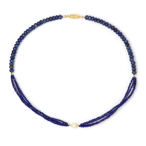 Collar en plata con Perla blanca Freshwater (Adela Silber)