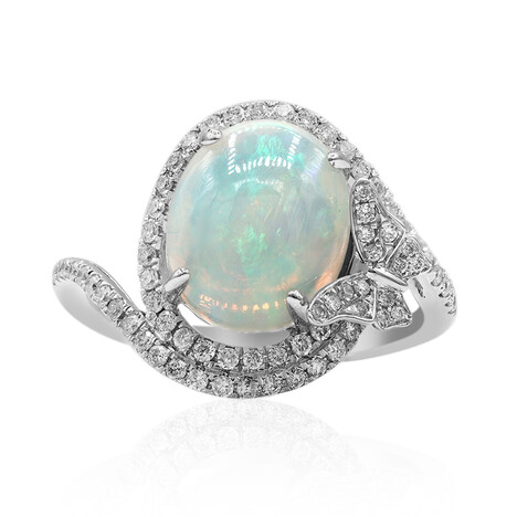 Anillo en oro con Ópalo Welo AAA (CIRARI)