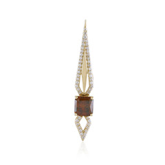 Gouden hanger met een I2 Champagne Diamant (de Melo)