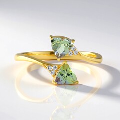 Anello in argento con Tanzanite (non riscaldata)