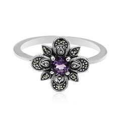Anello in argento con Ametista