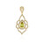 Ciondolo in argento con Sfene