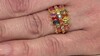 Anillo en plata con Zafiro